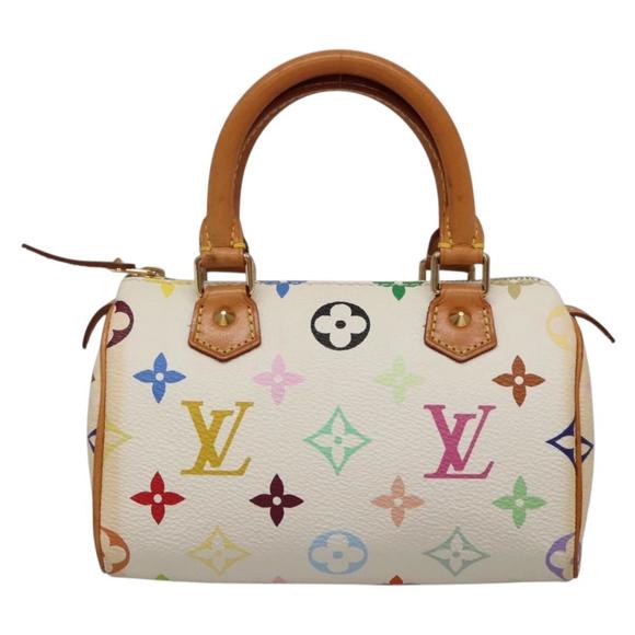 Louis Vuitton Mini speedy White Canvas handbag - Picture 1 of 10